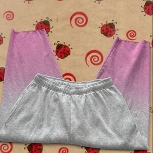 Pink sweatpants